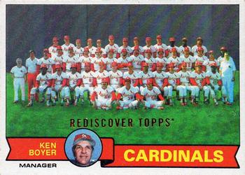 2017 Topps - Rediscover Topps 1979 Topps Stamped Buybacks Bronze #192 St. Louis Cardinals / Ken Boyer Front