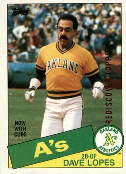 2017 Topps - Rediscover Topps 1985 Topps Stamped Buybacks Bronze #12 Dave Lopes Front