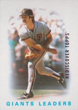 2017 Topps - Rediscover Topps 1986 Topps Stamped Buybacks Bronze #516 Giants Leaders Front