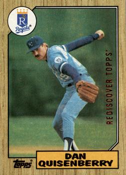 2017 Topps - Rediscover Topps 1987 Topps Stamped Buybacks Bronze #714 Dan Quisenberry Front
