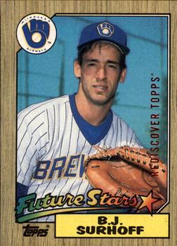 2017 Topps - Rediscover Topps 1987 Topps Stamped Buybacks Bronze #216 B.J. Surhoff Front