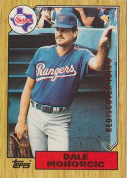 2017 Topps - Rediscover Topps 1987 Topps Stamped Buybacks Bronze #497 Dale Mohorcic Front