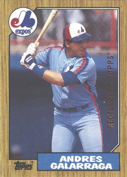 2017 Topps - Rediscover Topps 1987 Topps Stamped Buybacks Bronze #272 Andres Galarraga Front