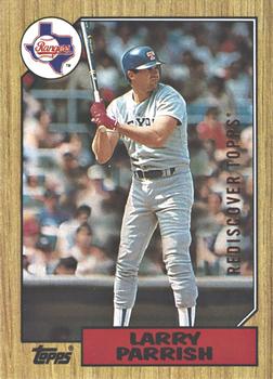 2017 Topps - Rediscover Topps 1987 Topps Stamped Buybacks Bronze #629 Larry Parrish Front