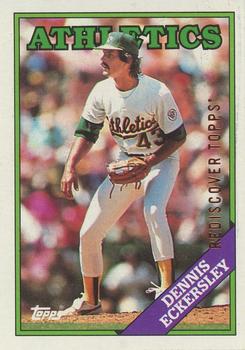 2017 Topps - Rediscover Topps 1988 Topps Stamped Buybacks Bronze #72 Dennis Eckersley Front