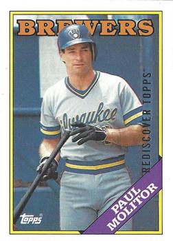2017 Topps - Rediscover Topps 1988 Topps Stamped Buybacks Bronze #465 Paul Molitor Front