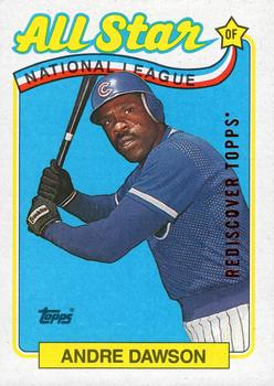 2017 Topps - Rediscover Topps 1989 Topps Stamped Buybacks Bronze #391 Andre Dawson Front