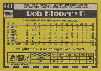 2017 Topps - Rediscover Topps 1990 Topps Stamped Buybacks Bronze #441 Bob Kipper Back