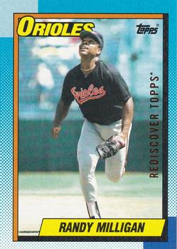 2017 Topps - Rediscover Topps 1990 Topps Stamped Buybacks Bronze #153 Randy Milligan Front