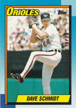 2017 Topps - Rediscover Topps 1990 Topps Stamped Buybacks Bronze #497 Dave Schmidt Front