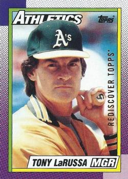 2017 Topps - Rediscover Topps 1990 Topps Stamped Buybacks Bronze #639 Tony LaRussa Front