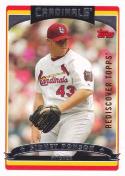 2017 Topps - Rediscover Topps 2006 Topps Stamped Buybacks Bronze #392 Sidney Ponson Front