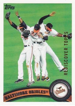 2017 Topps - Rediscover Topps 2011 Topps Stamped Buybacks Bronze #152 Baltimore Orioles Front