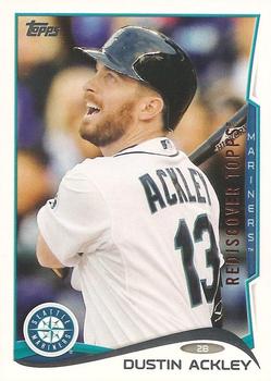 2017 Topps - Rediscover Topps 2014 Topps Stamped Buybacks Bronze #9 Dustin Ackley Front
