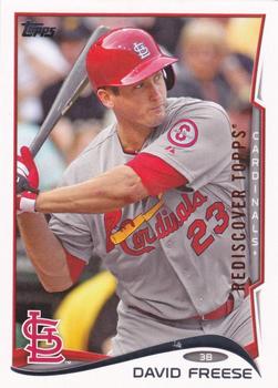 2017 Topps - Rediscover Topps 2014 Topps Stamped Buybacks Bronze #109 David Freese Front