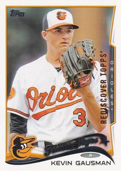 2017 Topps - Rediscover Topps 2014 Topps Stamped Buybacks Bronze #190 Kevin Gausman Front