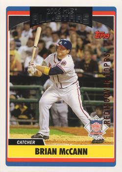2017 Topps - Rediscover Topps 2006 Topps Updates & Highlights Stamped Buybacks Bronze #UH258 Brian McCann Front