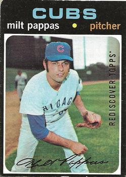 2017 Topps - Rediscover Topps 1971 Topps Stamped Buybacks Gold #441 Milt Pappas Front