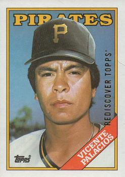 2017 Topps - Rediscover Topps 1988 Topps Stamped Buybacks Gold #322 Vicente Palacios Front