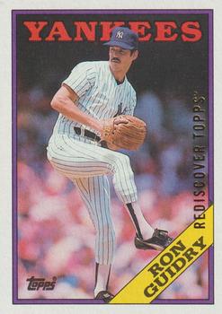 2017 Topps - Rediscover Topps 1988 Topps Stamped Buybacks Gold #535 Ron Guidry Front