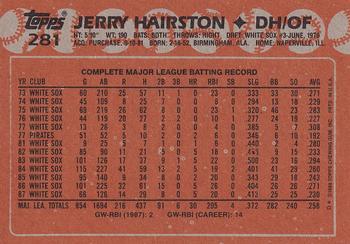 2017 Topps - Rediscover Topps 1988 Topps Stamped Buybacks Gold #281 Jerry Hairston Back