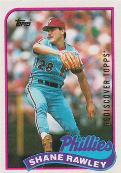 2017 Topps - Rediscover Topps 1989 Topps Stamped Buybacks Gold #494 Shane Rawley Front