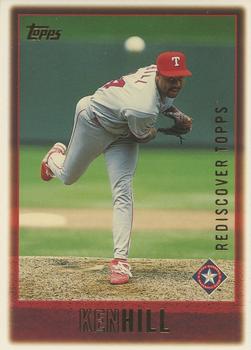 2017 Topps - Rediscover Topps 1997 Topps Stamped Buybacks Gold #235 Ken Hill Front