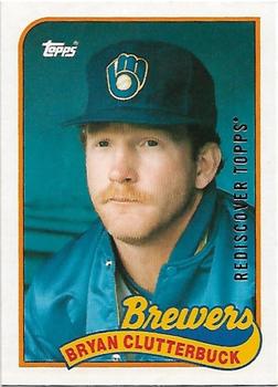 2017 Topps - Rediscover Topps 1989 Topps Traded Stamped Buybacks Gold #21T Bryan Clutterbuck Front