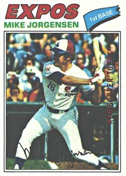 2017 Topps - Rediscover Topps 1977 Topps Stamped Buybacks Red #368 Mike Jorgensen Front