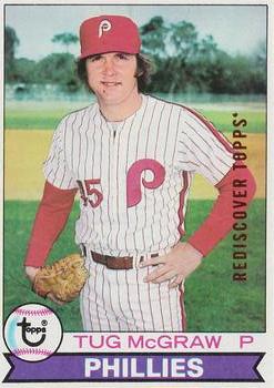 2017 Topps - Rediscover Topps 1979 Topps Stamped Buybacks Red #345 Tug McGraw Front
