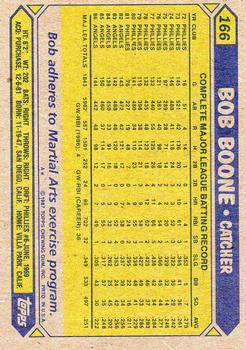 2017 Topps - Rediscover Topps 1987 Topps Stamped Buybacks Red #166 Bob Boone Back
