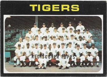 2017 Topps - Rediscover Topps 1971 Topps Stamped Buybacks Silver #336 Detroit Tigers Front