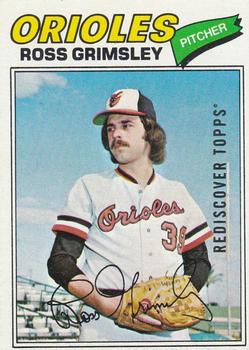 2017 Topps - Rediscover Topps 1977 Topps Stamped Buybacks Silver #572 Ross Grimsley Front