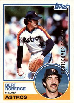 2017 Topps - Rediscover Topps 1983 Topps Stamped Buybacks Silver #611 Bert Roberge Front