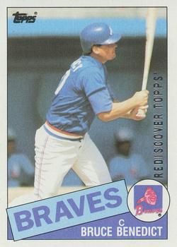 2017 Topps - Rediscover Topps 1985 Topps Stamped Buybacks Silver #335 Bruce Benedict Front