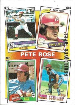 2017 Topps - Rediscover Topps 1986 Topps Stamped Buybacks Silver #6 The Pete Rose Years: 1979-1982 Front