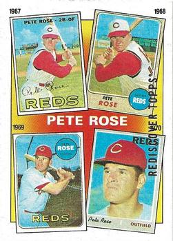 2017 Topps - Rediscover Topps 1986 Topps Stamped Buybacks Silver #3 The Pete Rose Years: 1967-1970 Front
