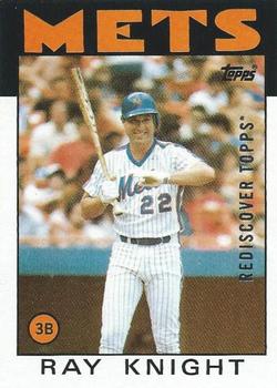 2017 Topps - Rediscover Topps 1986 Topps Stamped Buybacks Silver #27 Ray Knight Front