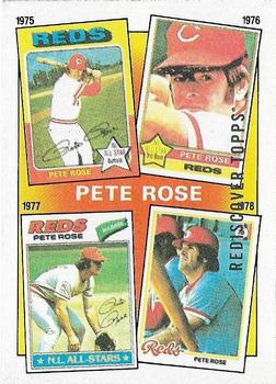 2017 Topps - Rediscover Topps 1986 Topps Stamped Buybacks Silver #5 The Pete Rose Years: 1975-1978 Front