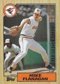 2017 Topps - Rediscover Topps 1987 Topps Stamped Buybacks Silver #748 Mike Flanagan Front