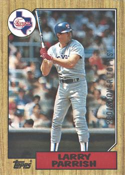 2017 Topps - Rediscover Topps 1987 Topps Stamped Buybacks Silver #629 Larry Parrish Front