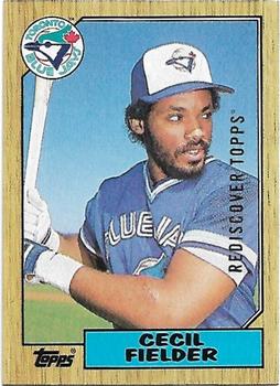 2017 Topps - Rediscover Topps 1987 Topps Stamped Buybacks Silver #178 Cecil Fielder Front