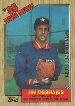 2017 Topps - Rediscover Topps 1987 Topps Stamped Buybacks Silver #2 Jim Deshaies Front