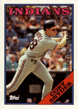 2017 Topps - Rediscover Topps 1988 Topps Stamped Buybacks Silver #620 Cory Snyder Front