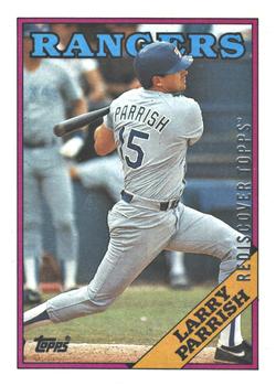 2017 Topps - Rediscover Topps 1988 Topps Stamped Buybacks Silver #490 Larry Parrish Front