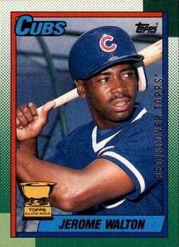 2017 Topps - Rediscover Topps 1990 Topps Stamped Buybacks Silver #464 Jerome Walton Front
