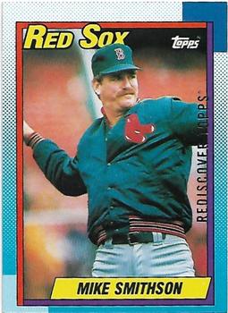 2017 Topps - Rediscover Topps 1990 Topps Stamped Buybacks Silver #188 Mike Smithson Front