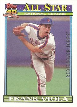 2017 Topps - Rediscover Topps 1991 Topps Stamped Buybacks Silver #406 Frank Viola Front