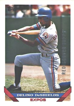 2017 Topps - Rediscover Topps 1993 Topps Stamped Buybacks Silver #368 Delino DeShields Front