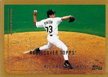 2017 Topps - Rediscover Topps 1999 Topps Stamped Buybacks Silver #76 Ricardo Rincon Front